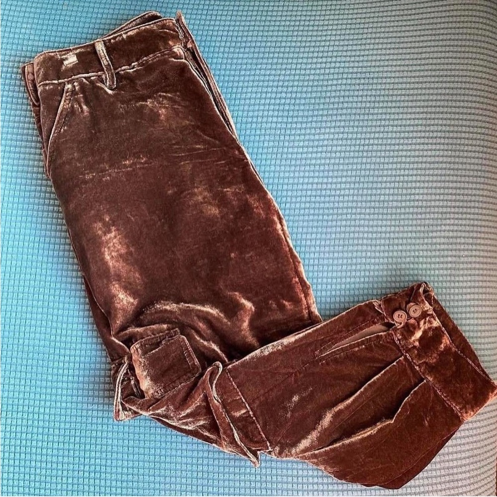 Velvet Brown Pants